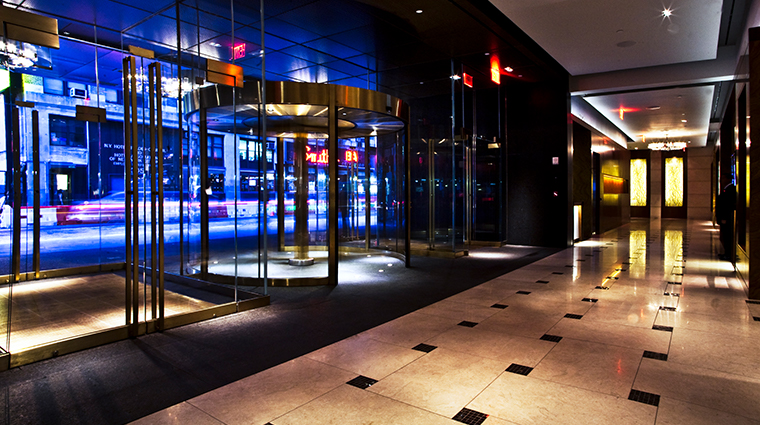 intercontinental new york times square entrance