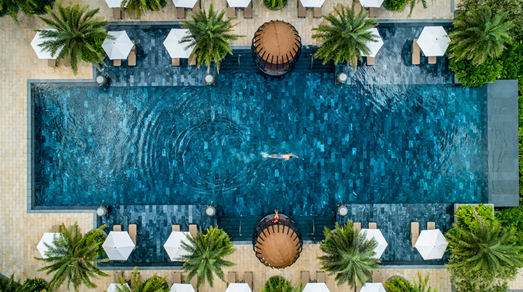 intercontinental phu quoc long beach resort outdoor swimming pools