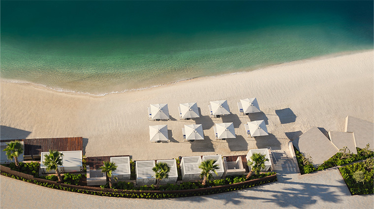 inter continental residences abu dhabi bird eye beach