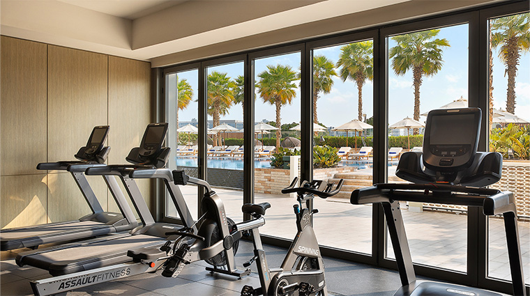 inter continental residences abu dhabi gym