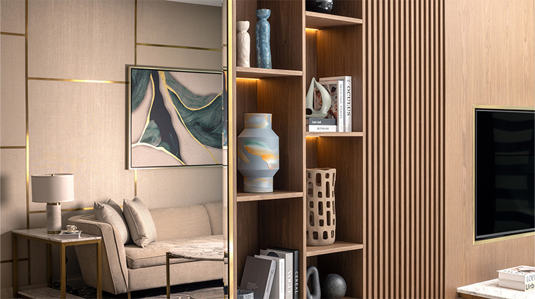 intercontinental residences dubai business bay living room