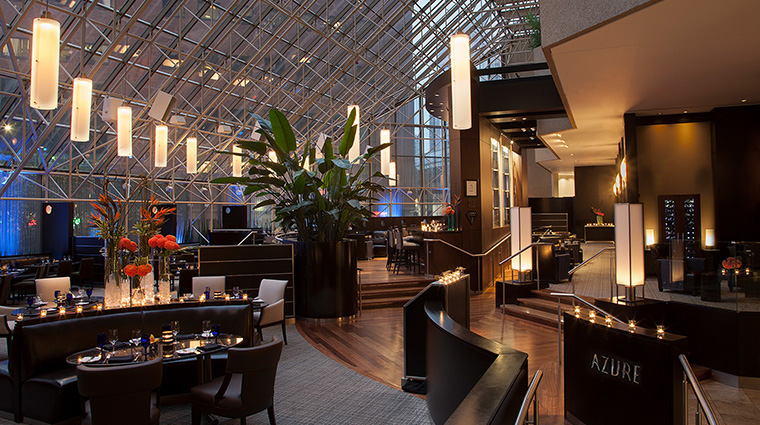 inter continental toronto centre azure restaurant