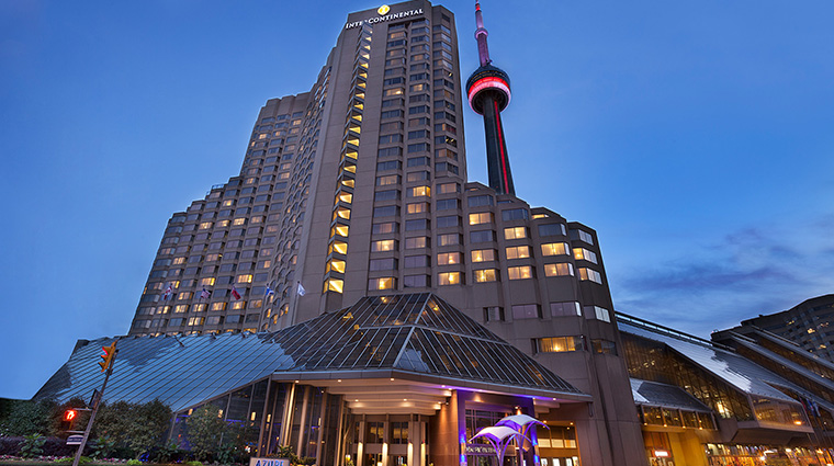 inter continental toronto centre exterior