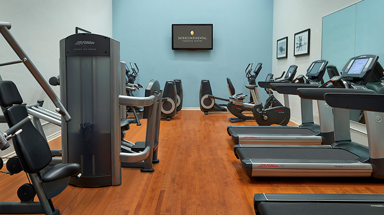 inter continental toronto centre fitness centre
