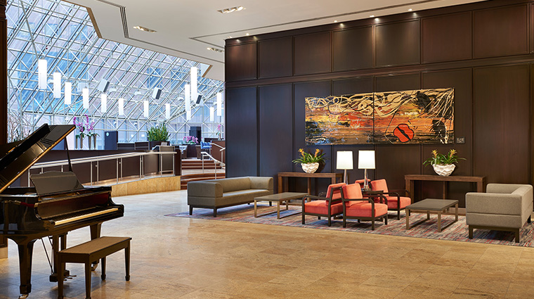 inter continental toronto centre hotel lobby