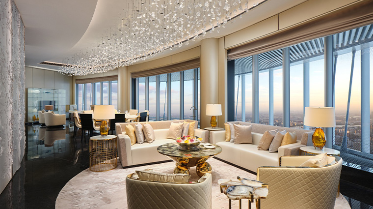 j hotel shanghai tower shanghai suite living room