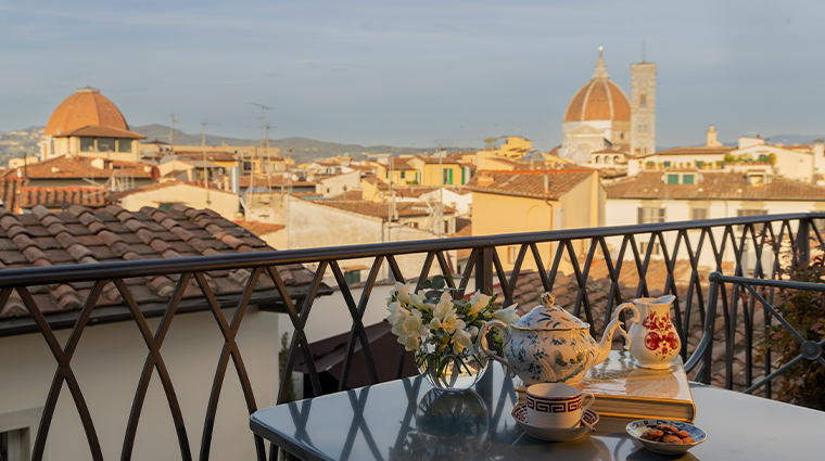 the place firenze the duomo penthouse balcony