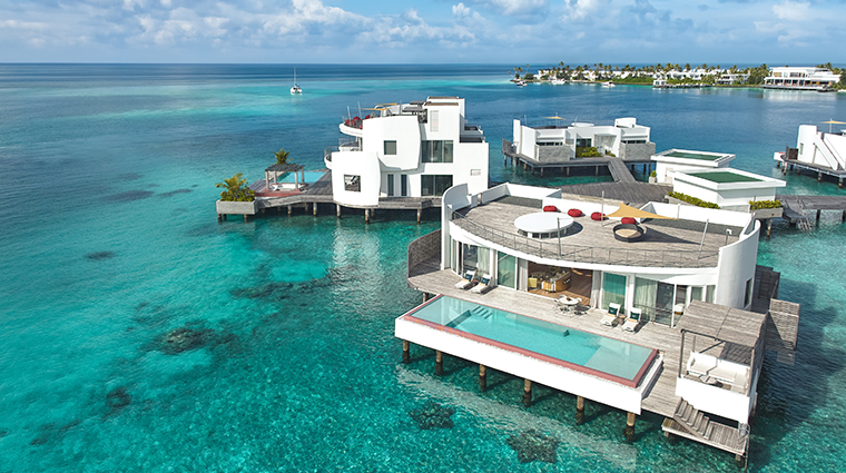 Jumeirah Maldives Olhahali Island Two Bedroom and Three Bedroom Aerial