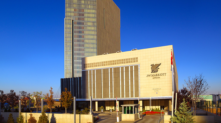 jw marriott ankara exterior daylight