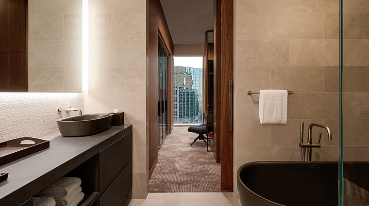jw marriott dallas arts district room presidential suite bathroom vanity