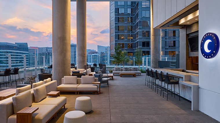 jw marriott dallas arts district vincents sky bar seating and bar