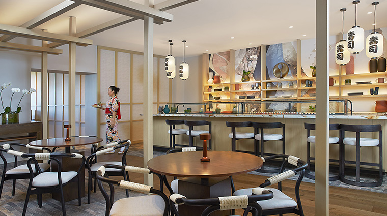 jw marriott gold coast resort and spa misono japanese restaurant interior