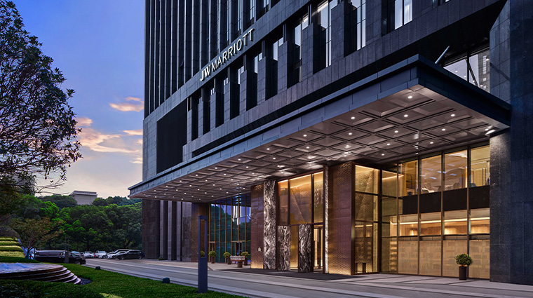 jw marriott hotel changsha hotel entrance