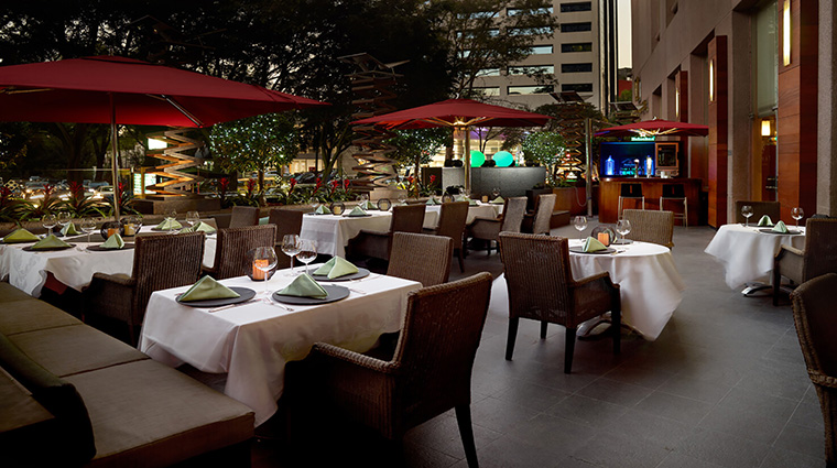 jw marriott hotel mexico city Xanat Bistro Terrace Restaurant