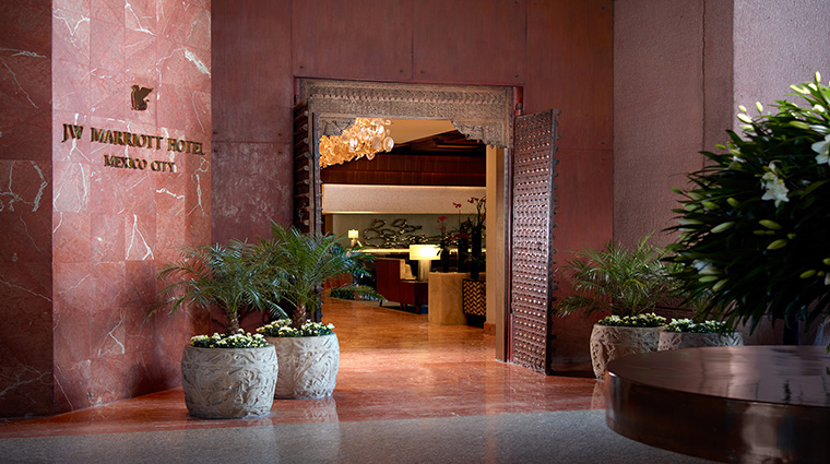 jw marriott hotel mexico city entrance