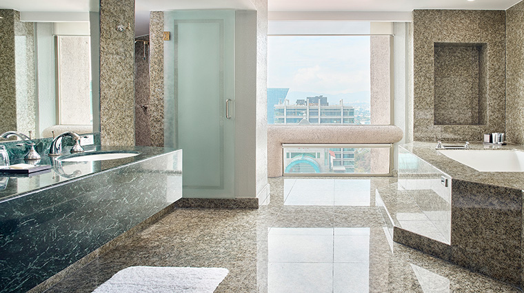 jw marriott hotel mexico city presidential suite bathroom