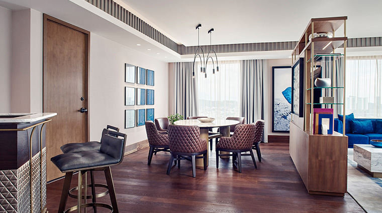 jw marriott hotel monterrey valle suite presidencial comedor y bar