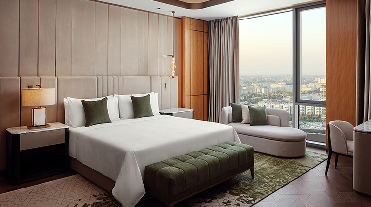 jw marriott tashkent grand suite bedroom