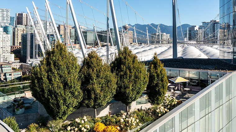 jw marriott parq vancouver garden rooftop new