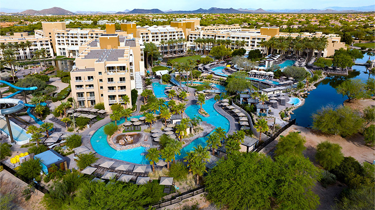 jw marriott phoenix desert ridge resort and spa aerial exterior