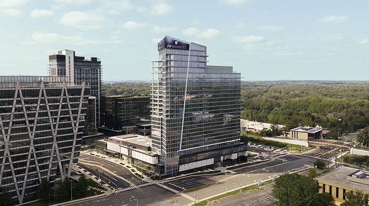 jw marriott reston station aerial2