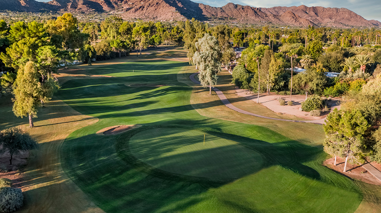 jw marriott scottsdale camelback inn resort & spa padre course hole