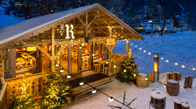 kempinski palace engelberg exterior evening