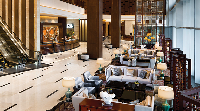 kerry hotel pudong shanghai lobby