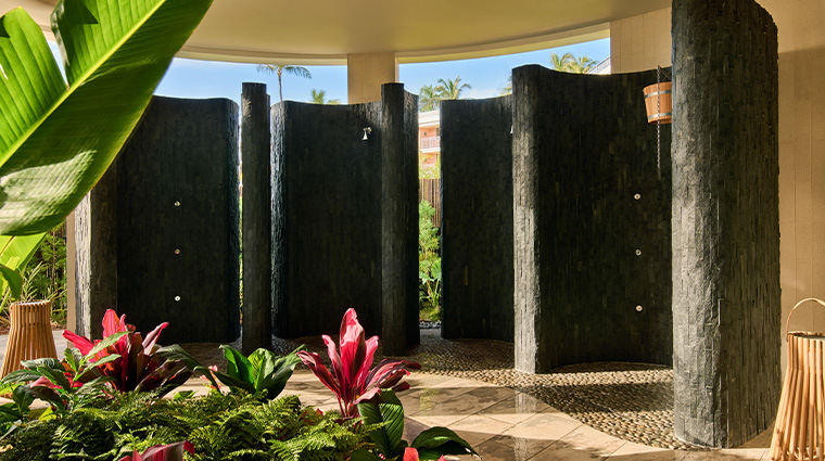 kilolani spa at grand wailea hydrothermal showers