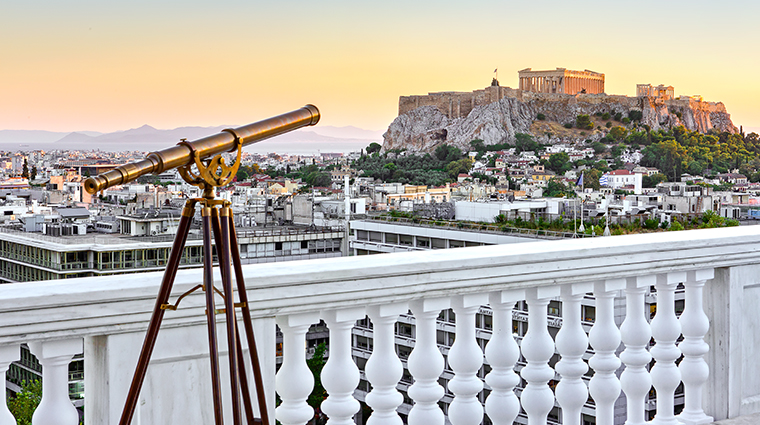 king george a luxury collection hotel athens penthouse suite view