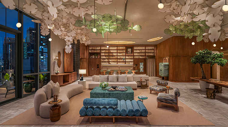 kromo bangkok curio collection by hilton vilah creative social space