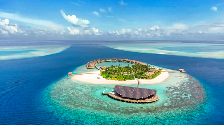 kudadoo maldives private island aerial
