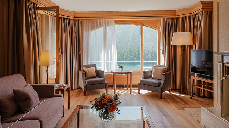 kulm hotel st moritz Rosatsch Suite summer
