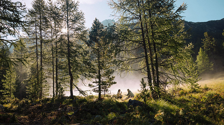 kulm hotel st moritz high points forest bathing