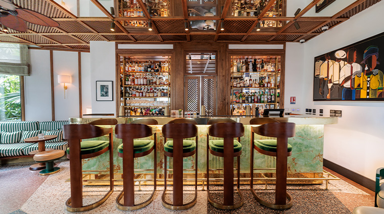 la maison palmier comptoir bar