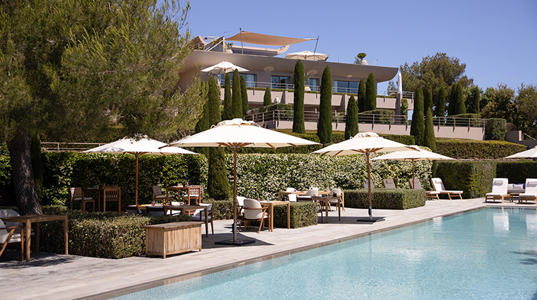 la reserve ramatuelle exterior pool