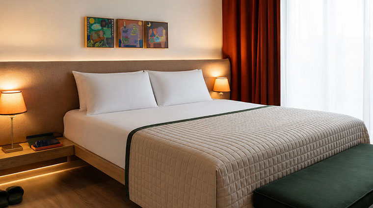 la serena hotel forte dei marmi bed