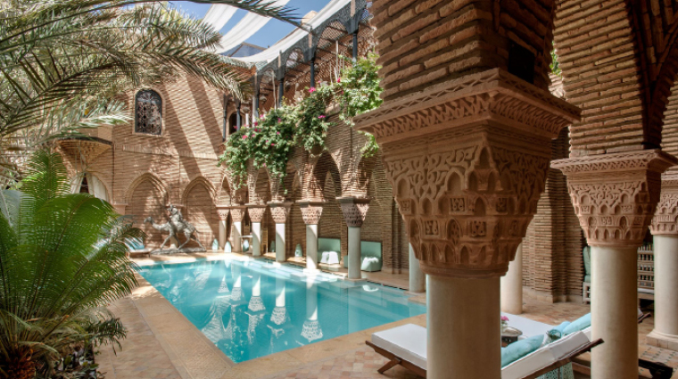 la sultana marrakech piscine