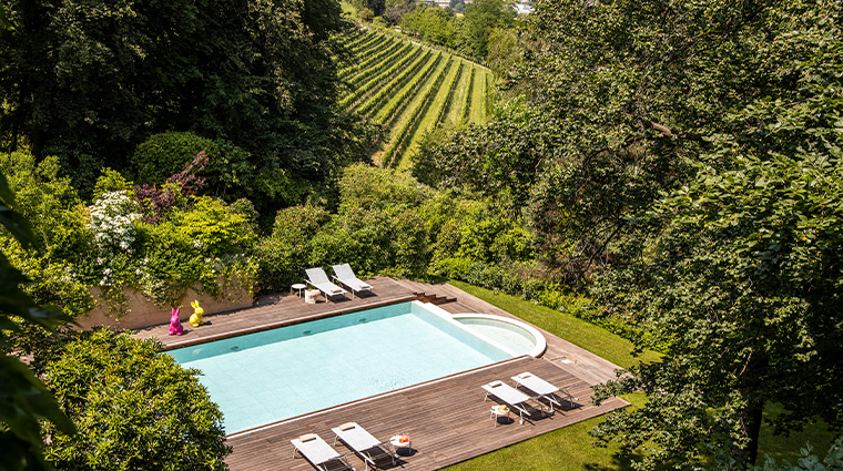 lalbereta relais chateaux pool