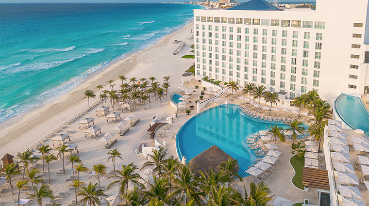 le blanc spa resort aerial wide
