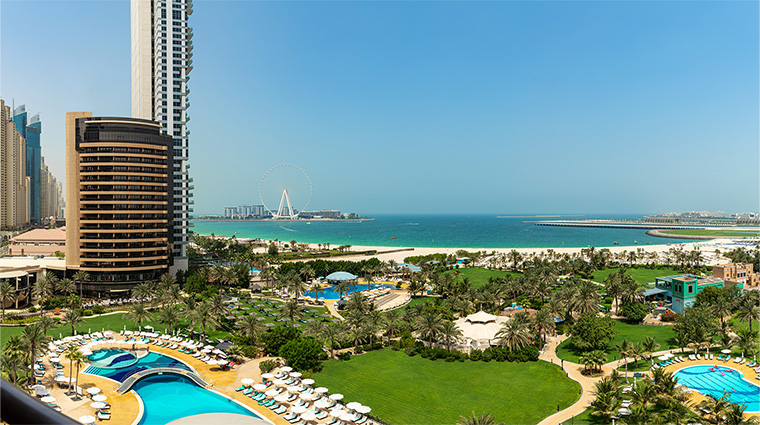 le royal meridien beach resort and spa ocean and garden view