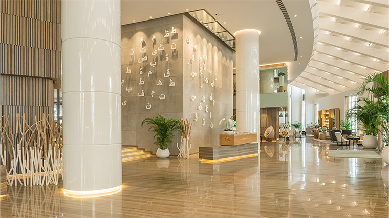 le royal meridien beach resort and spa the arrival lobby