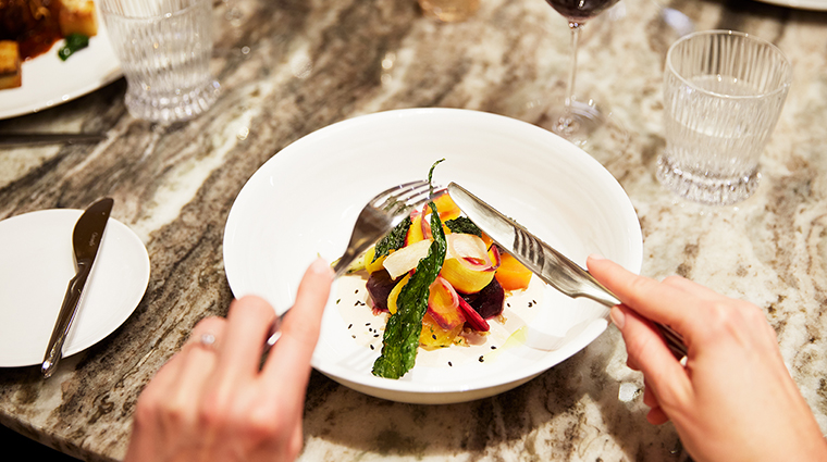 le voyage xcel celebrity cruises meal