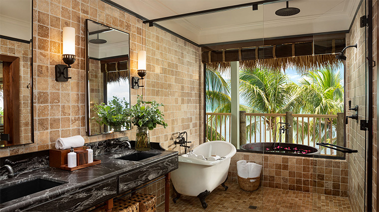 little palm island resort spa premier suite bathroom