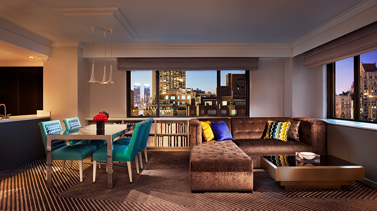 loews regency new york hotel signature suite living room
