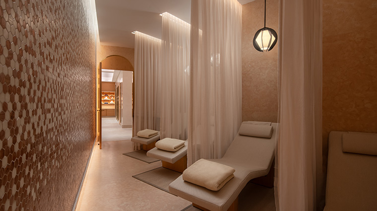 loulou spa relaxation area