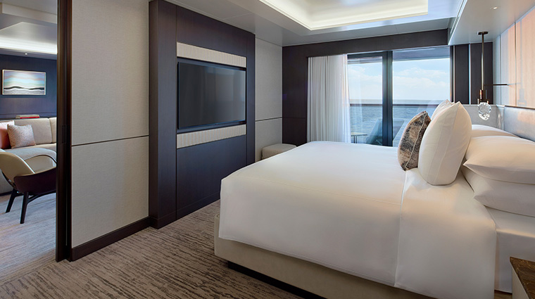 the ritz carlton yacht collection luminara residential suite bed