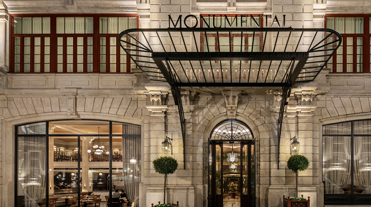 maison albar le monumental palace facade