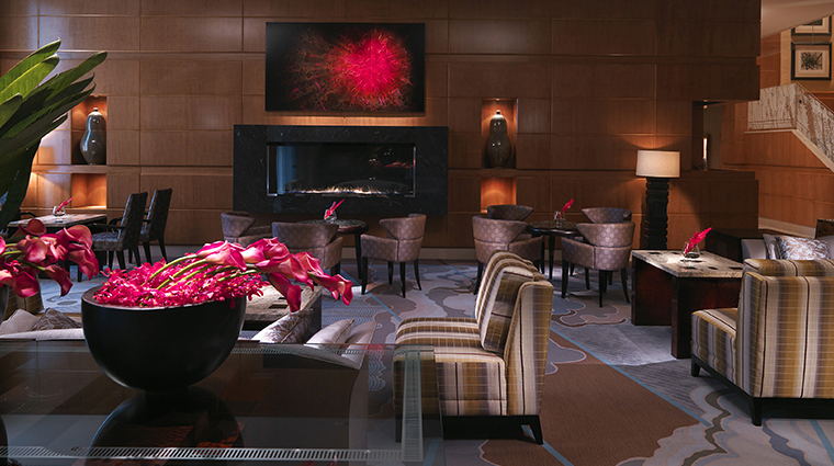 mandarin oriental boston lobby fireplace