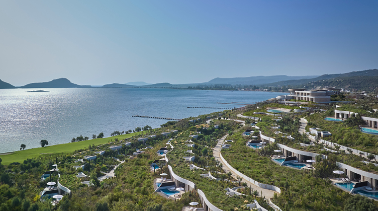 mandarin oriental costa navarino aerial